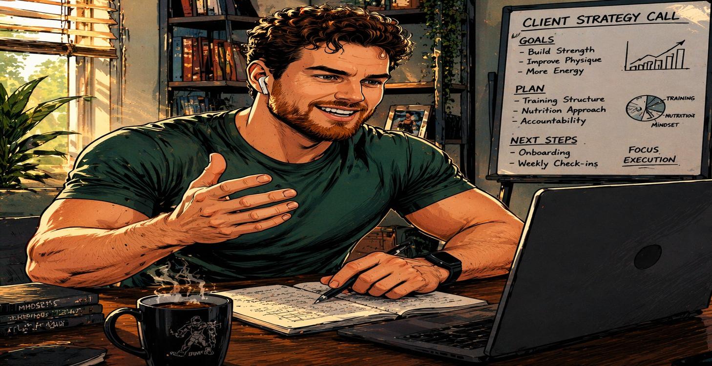Book your Free Fitness Strategy Call 📱