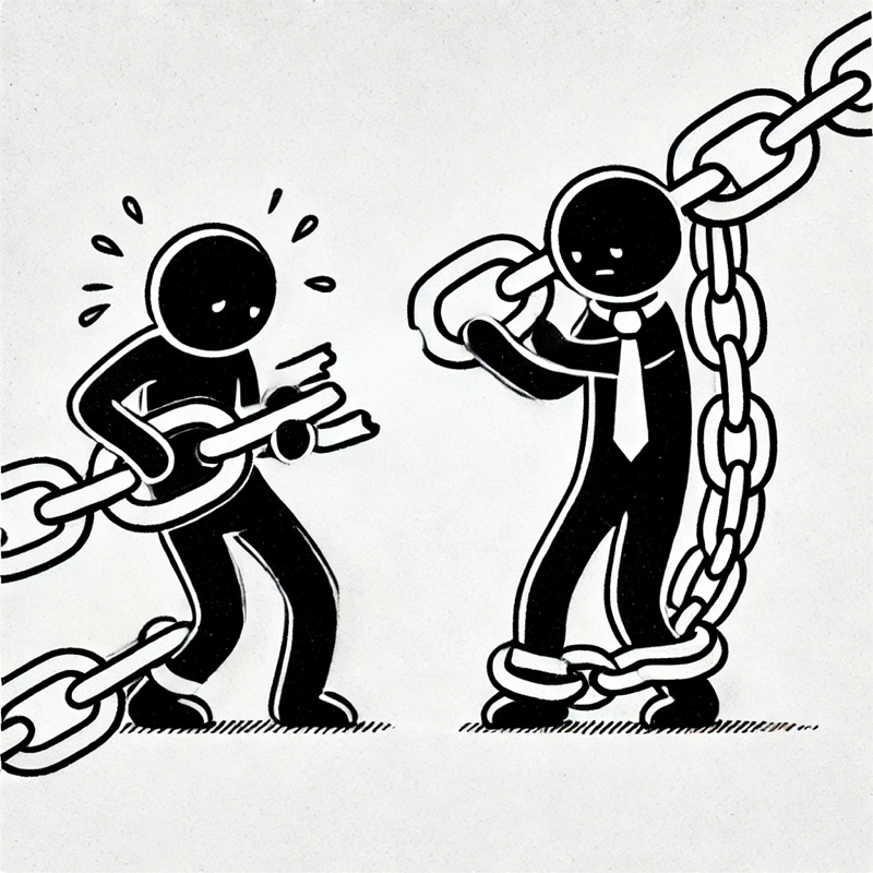 Strong-link versus weak-link problems · The Finisher