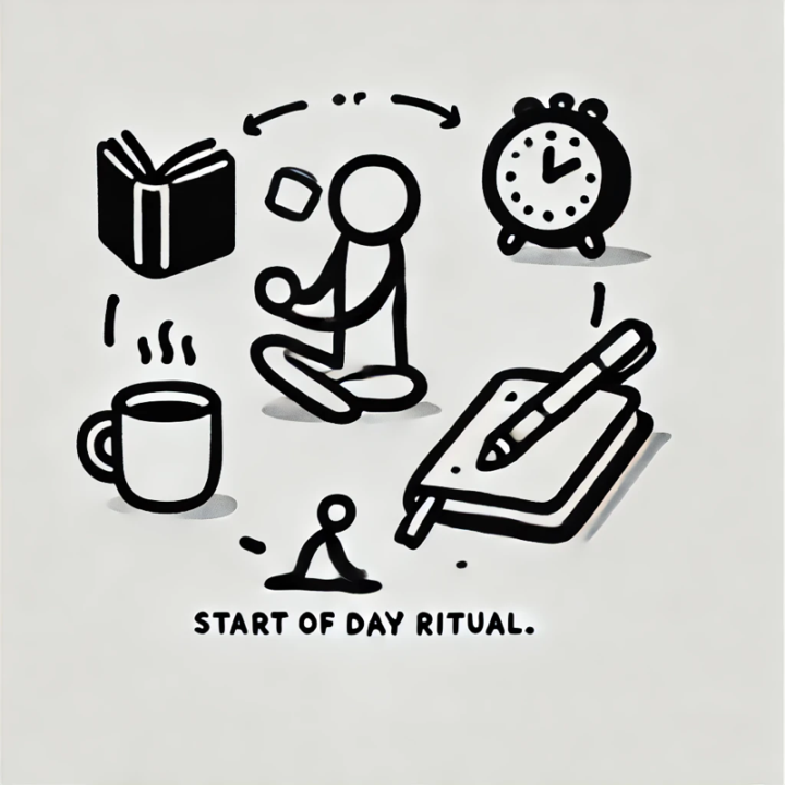 Start-of-work rituals