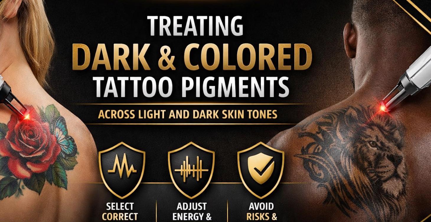 Tattoo Removal - Treating Dark and Colored Tattoo