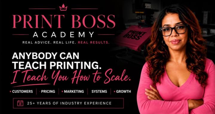 👕PRINT BOSS ACADEMY 