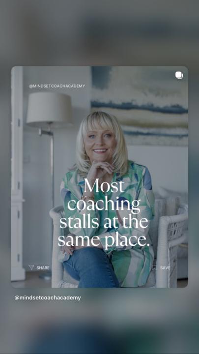 Most coaching stalls at the same place 