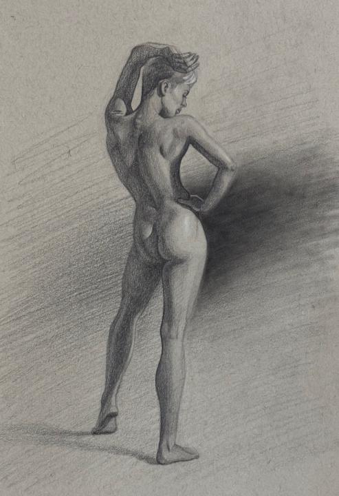 Final Homework from Chris' Advanced Figure Drawing course