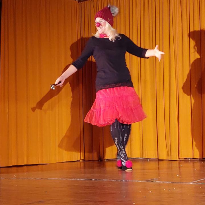 Petra Fuchs, die Clownin