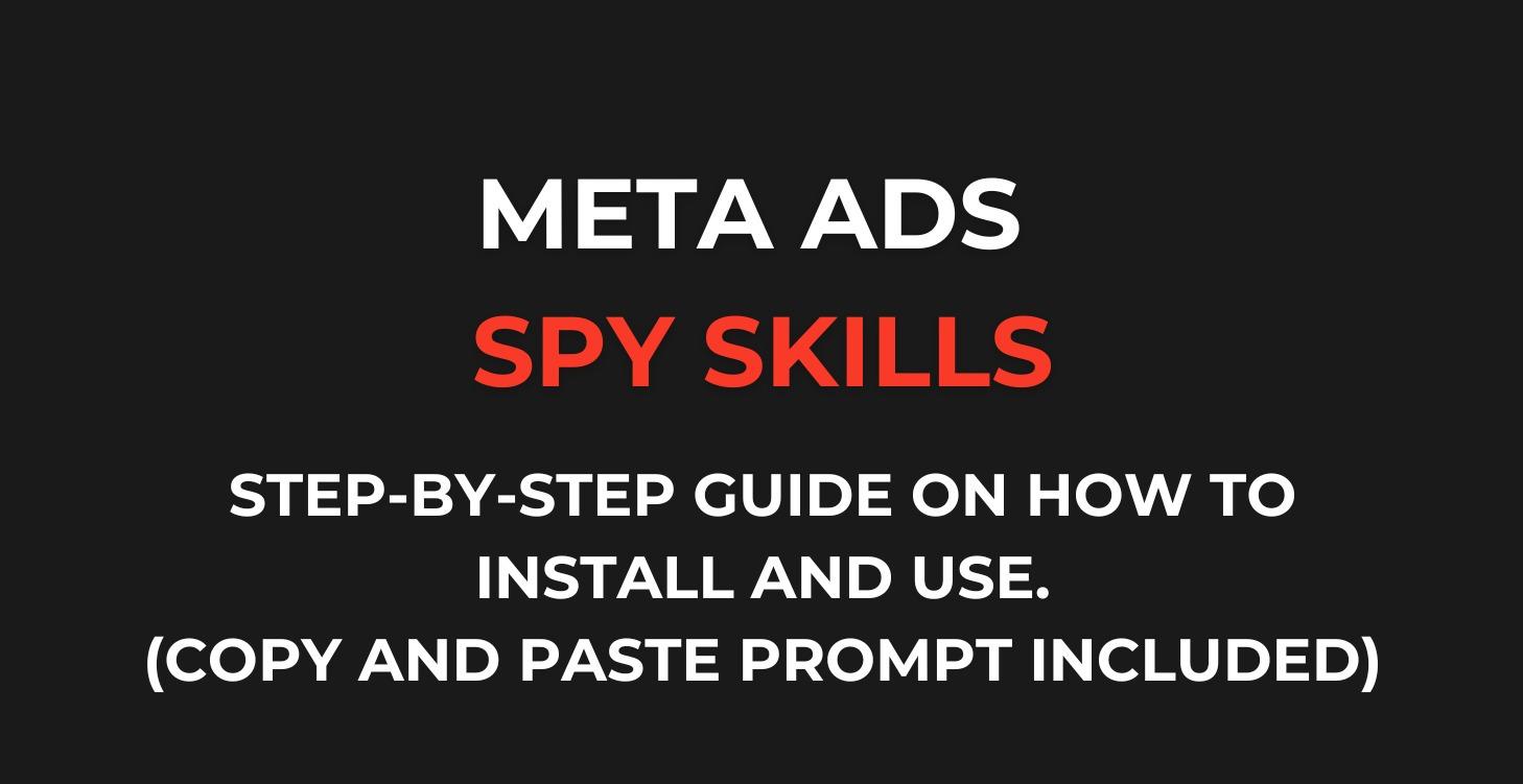 Meta Ads Spy Skill