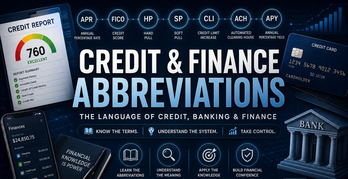 Credit & Finance Abbreviations