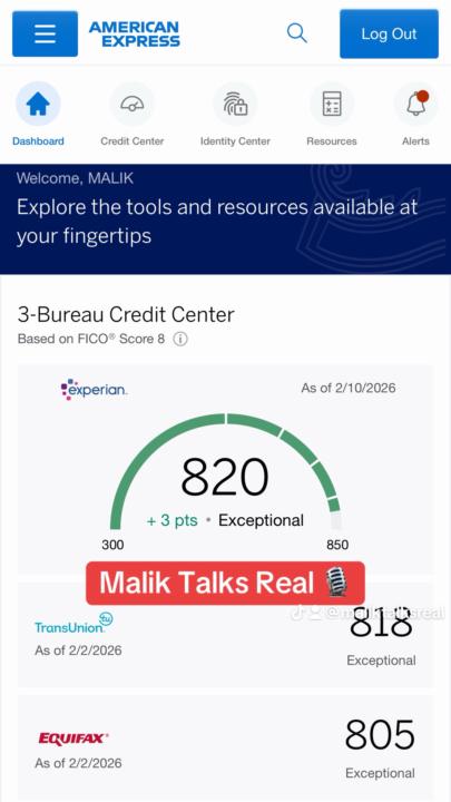 Everyone wants an 800 score but they don’t follow 800 behavior.