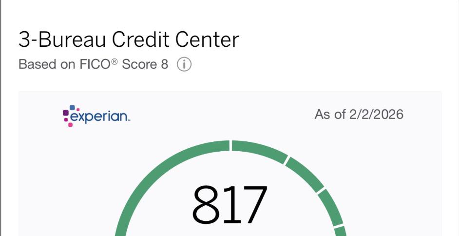 How I Built an 800 Credit Profile