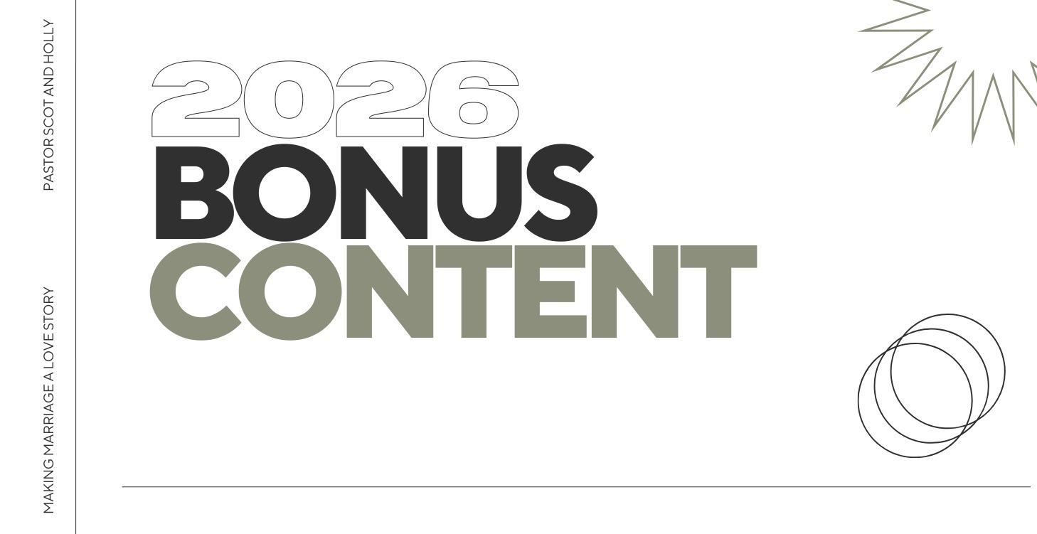 Bonus Content 2026
