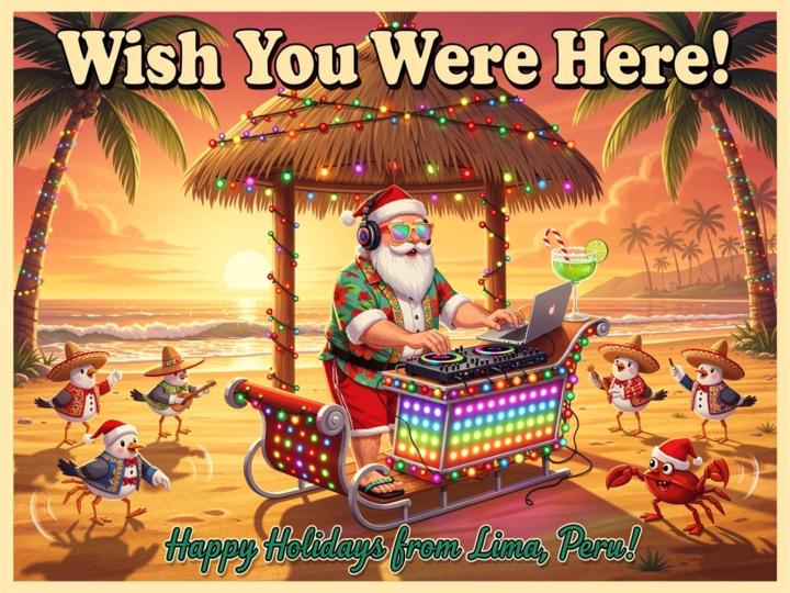 Fun Christmas Card Prompt