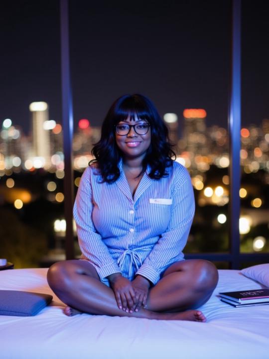 Day 4 Relaxing in bed