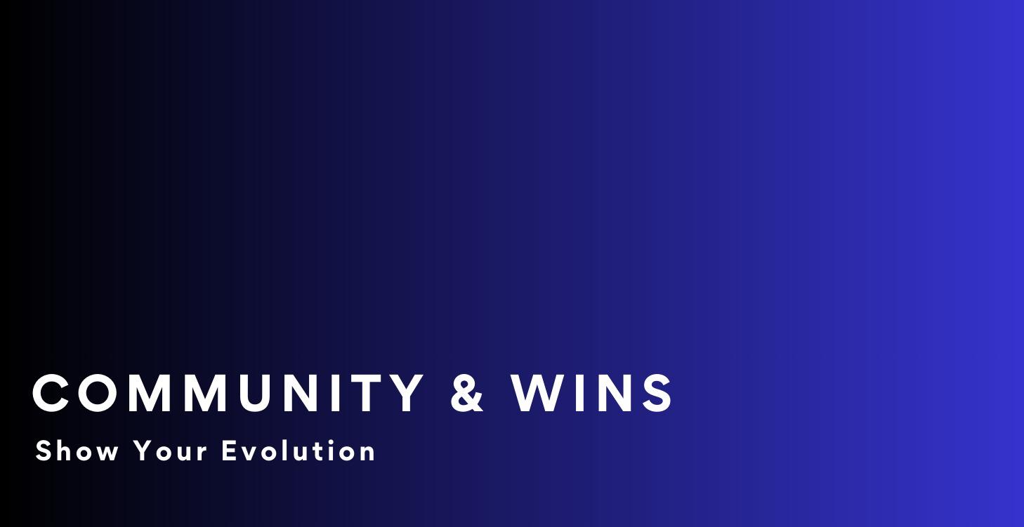 Community + Wins