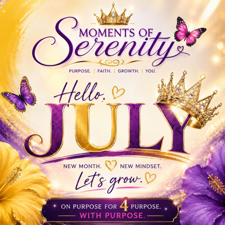 ✨ Hello, July! 💛💜