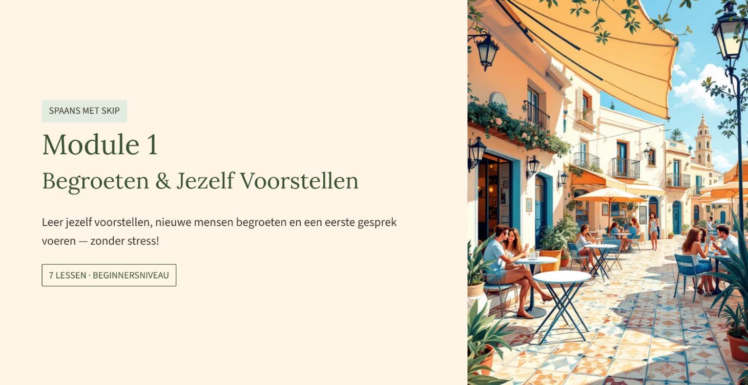 Gratis Module Begroeten en Presenteren