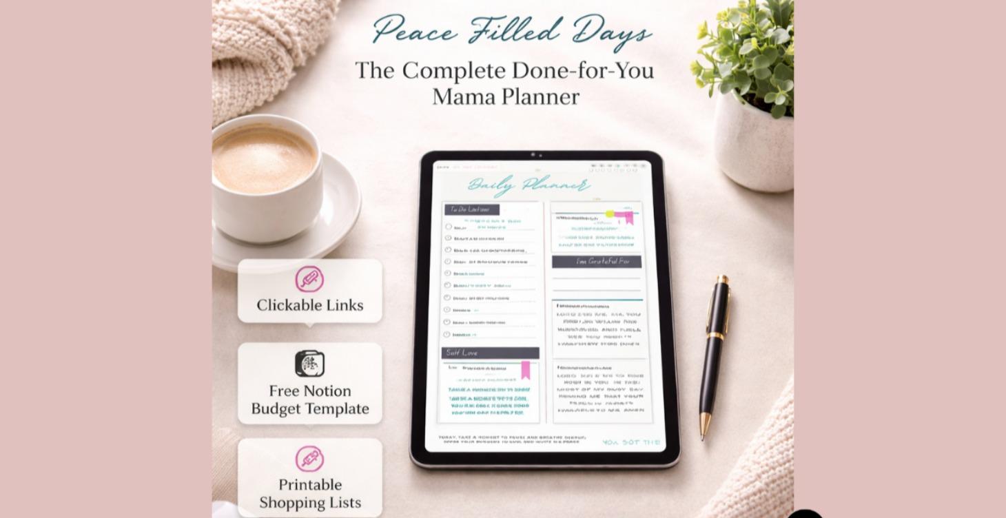Done-for-You Mama Planner Exclusive Premium Gift
