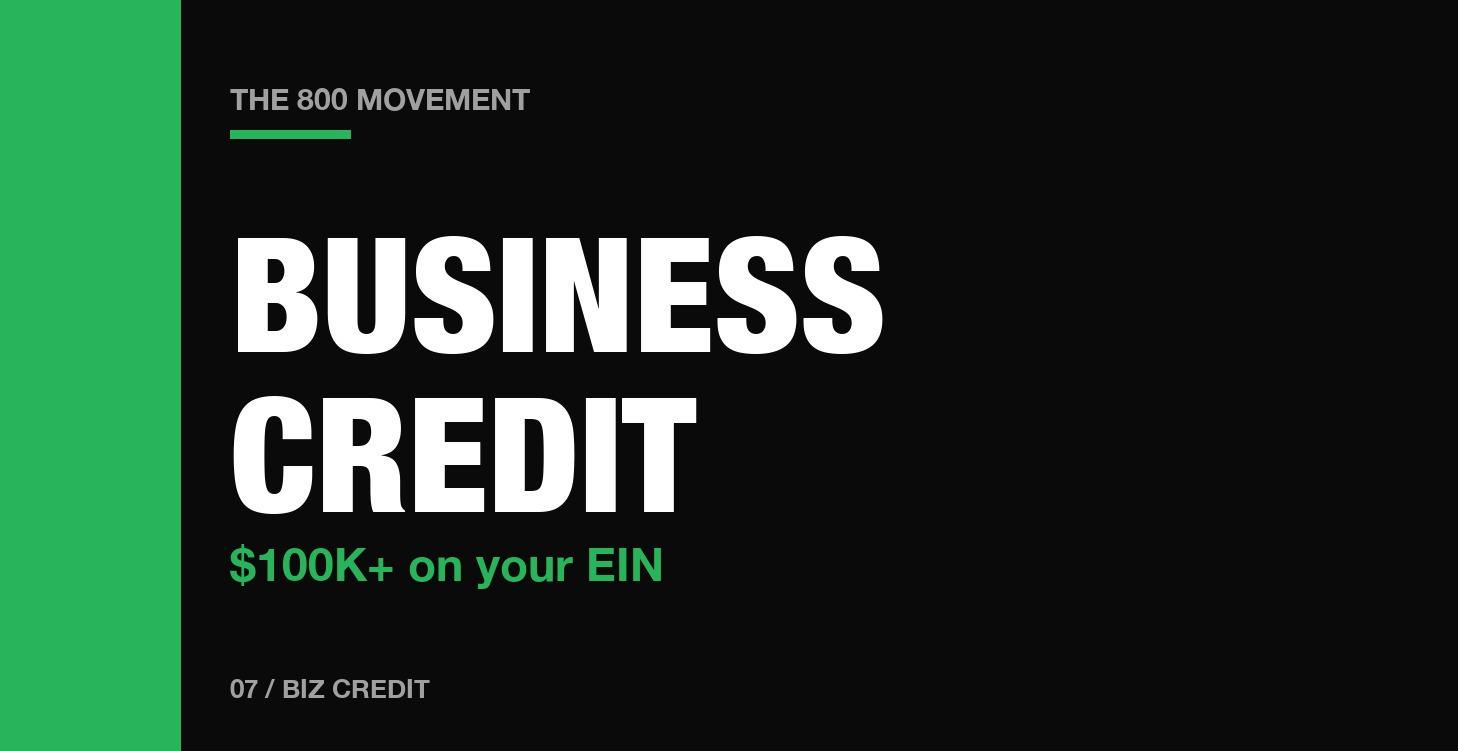 Business Credit Playbook