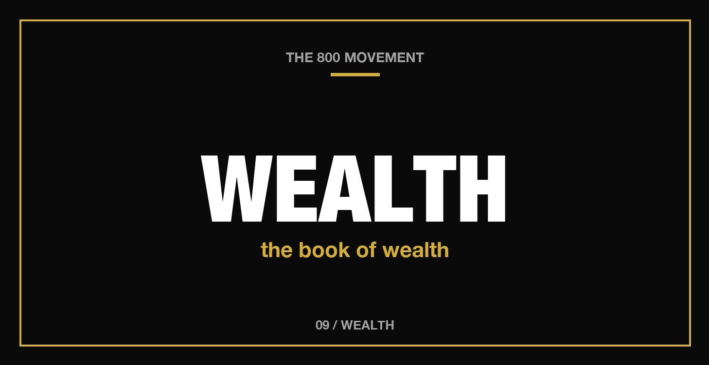 Wealth Building (Book of Wealth)