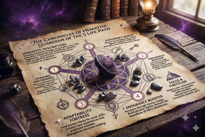Hemetite good for 5 life paths ?