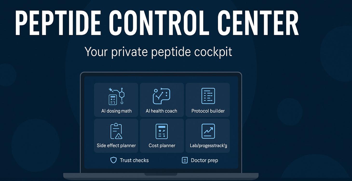 Peptide Control Center