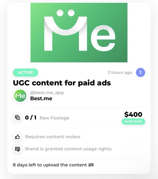 Turn in a Job/Get Hired for a Job