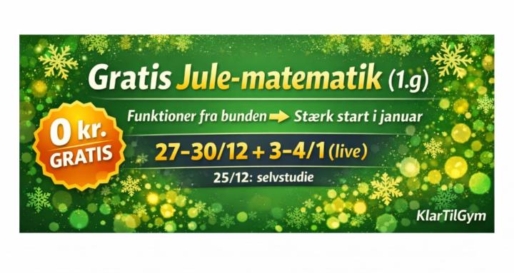 Klar til Gym - Matematik