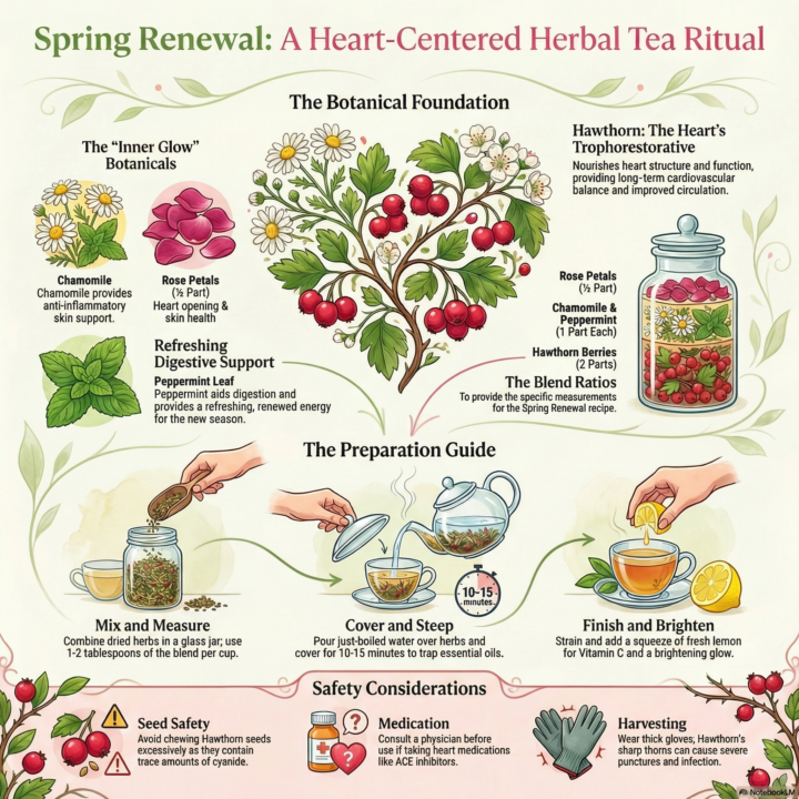 Spring Renewal Tea Recipe with Hawthorn