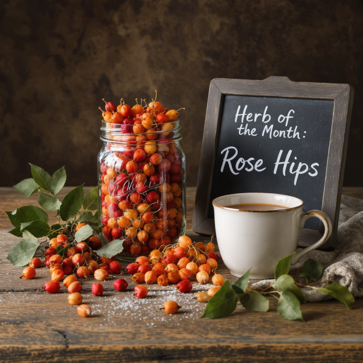 🌹 February Herb of the Month: Rose Hips 🌹