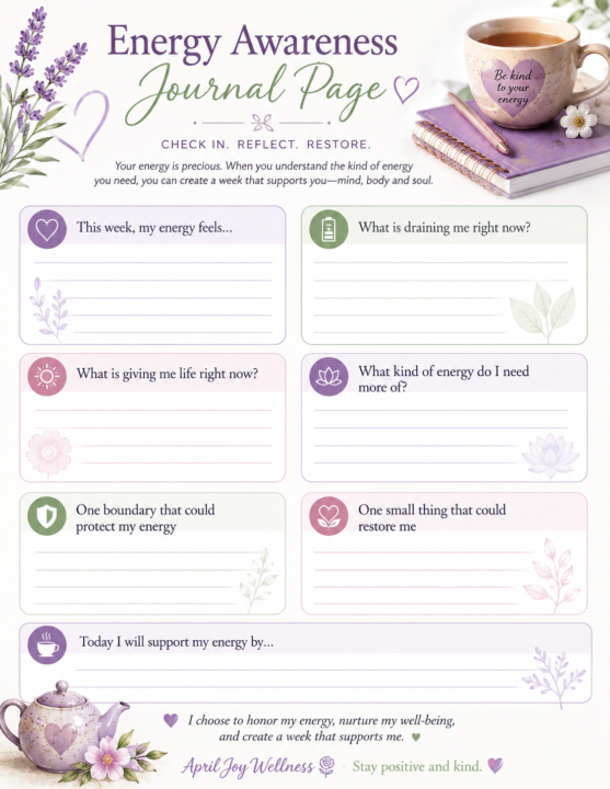 Mindful Monday: What Kind of Energy Do I Need This Week? 🌿✨