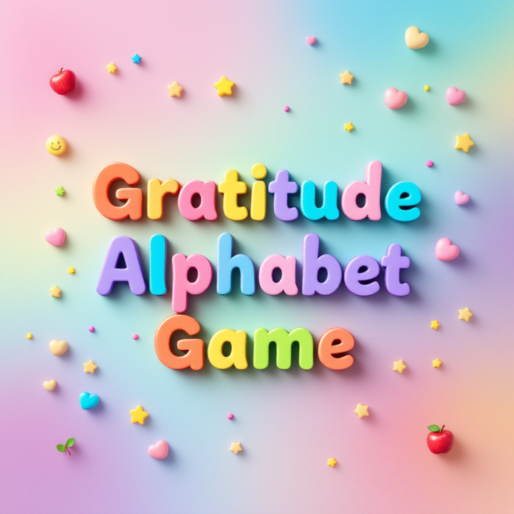 🌟 Gratitude Alphabet Game! 🌟