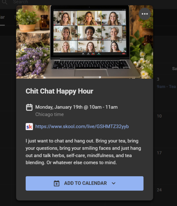 Chit Chat Happy Hour 1/19/26