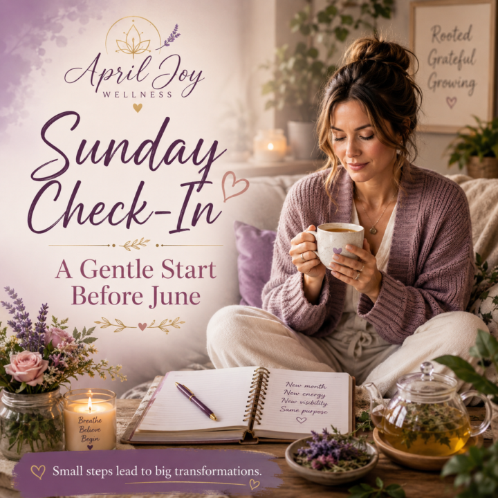 Sunday Check-In: A Gentle Start Before June 🌿