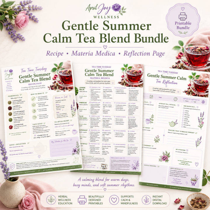 Tea Time Tuesday: Gentle Summer Calm Tea Blend 🌿🫖