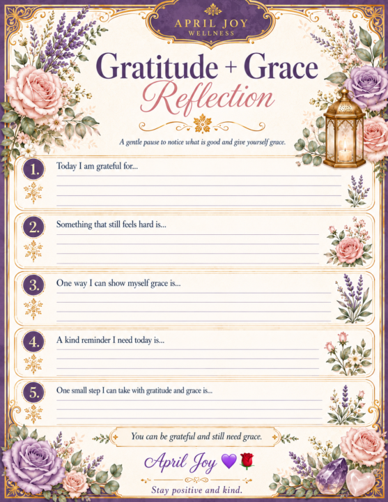 Thursday Thought: Gratitude + Grace 🌿