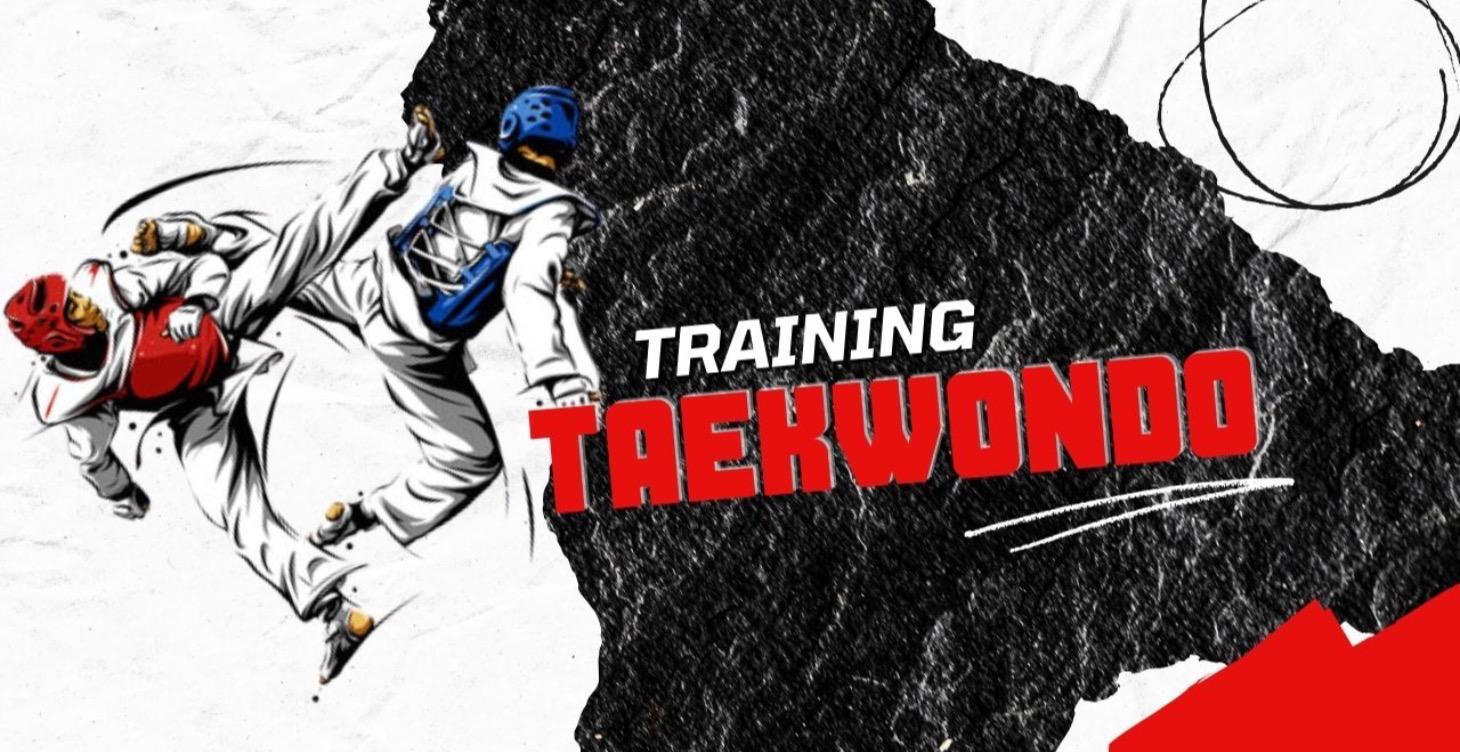 Training Taekwondo