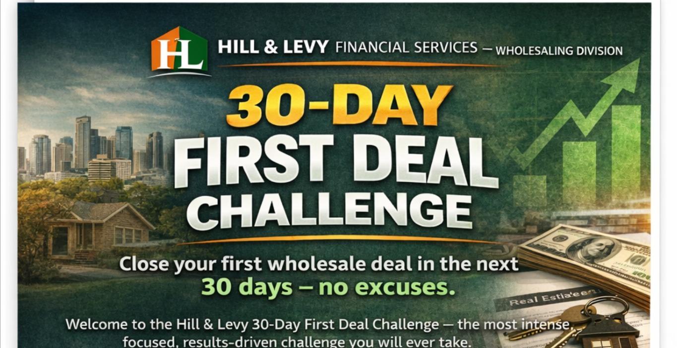 30-DAY FIRST DEAL CHALLENGE