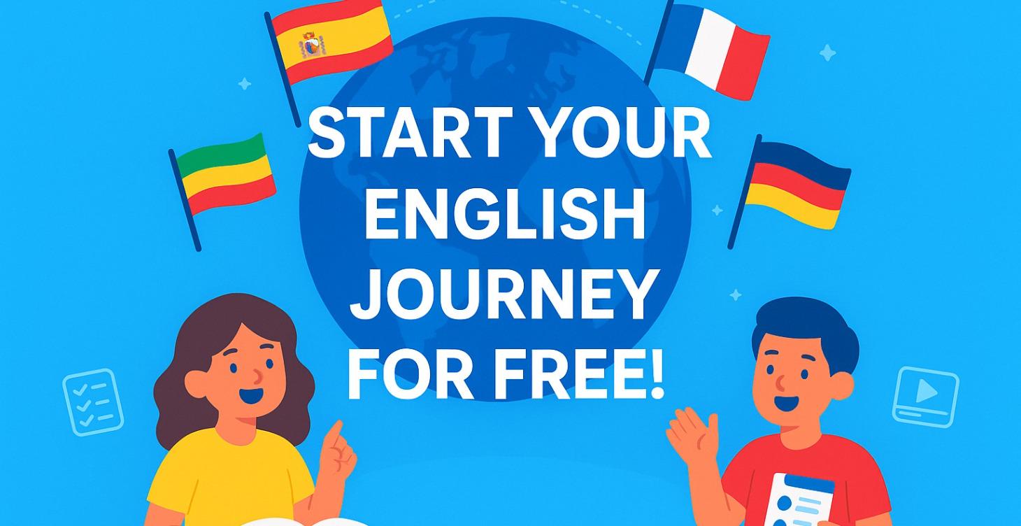 🎬 Free English Starter – Learn with Animation