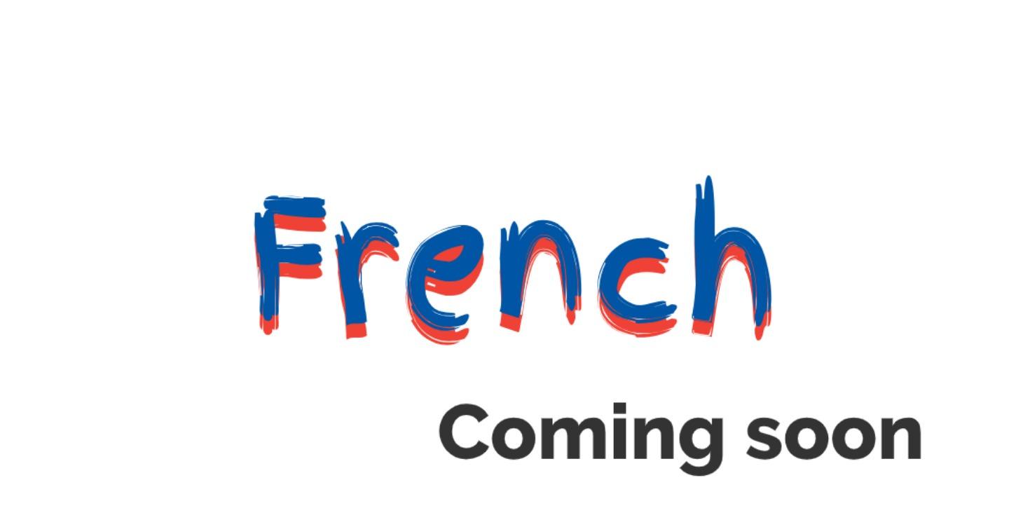 Cours d’anglais – Très bientôt!