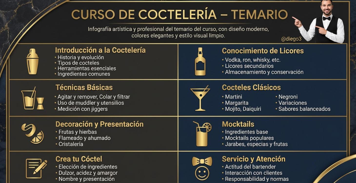 Coctelería Básica