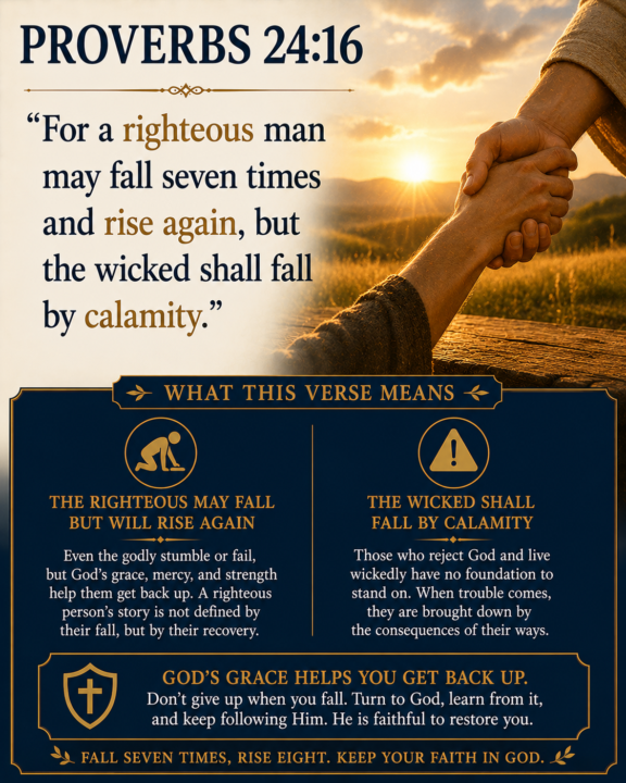 Proverbs 24:16