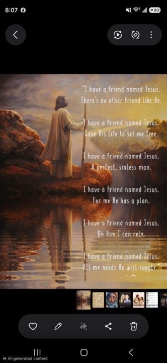 I have a friend 🙏❤️🙏