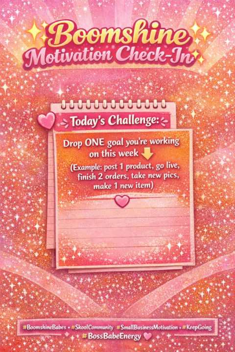 ✨ Boomshine Motivation Check-In ✨