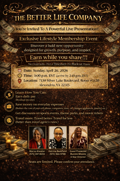 Powerful Live Lifestyle Membership Presentation!!