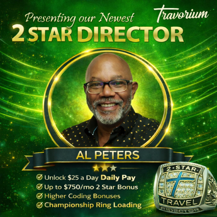 Congratulations Al on reaching 2 star Director