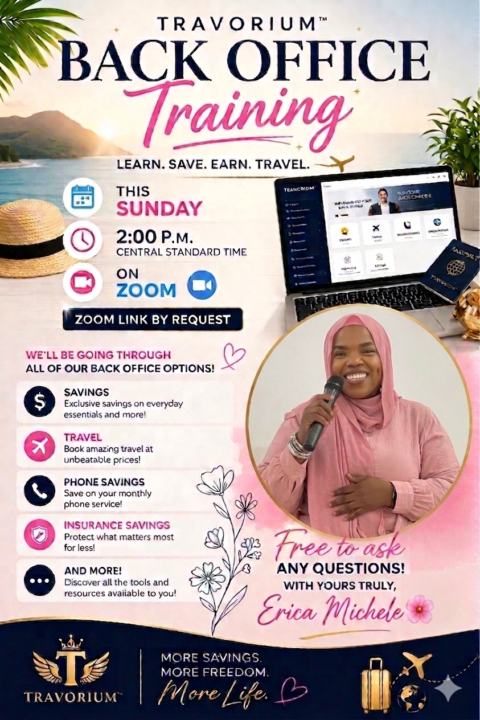 Back Office Training -THIS SUNDAY 🚨