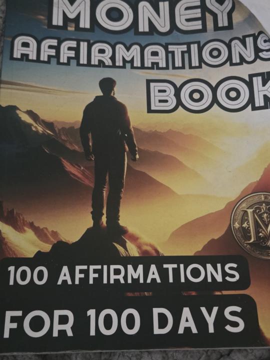 One of my morning Affirmation book