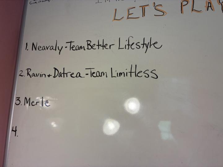 What’s your team name and who is on it? 
