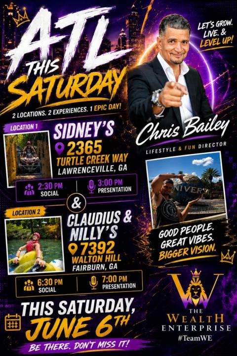 Big meeting in ATL Saturday June 6th