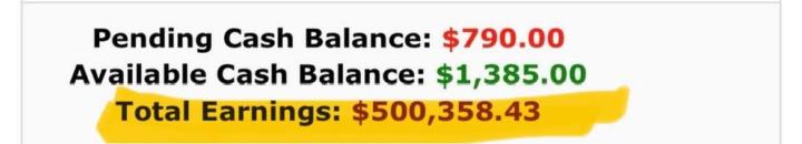 $500,000 paid from Travorium