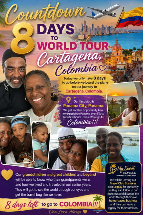 Countdown To World Tour Cartagena, Colombia!!!