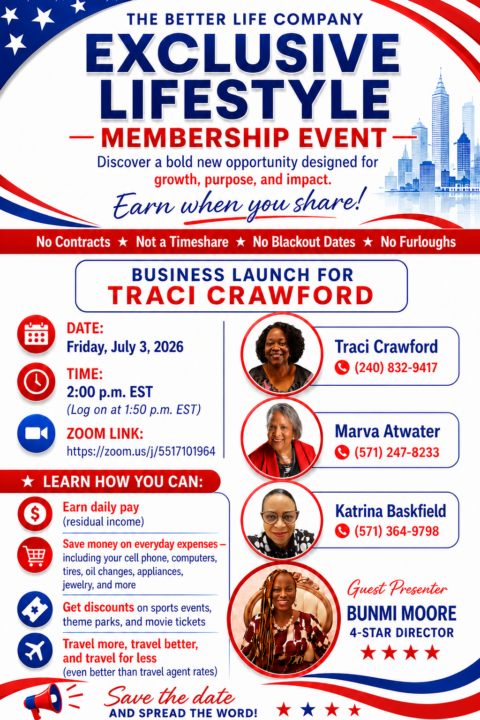 Business Launch for Traci Crawford